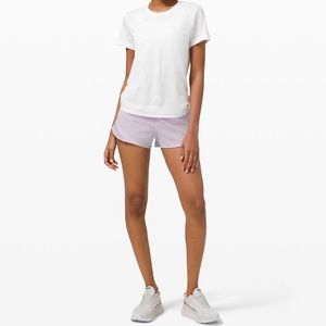 Lululemon Hotty Hot High Rise 2.5” Lavender Dew